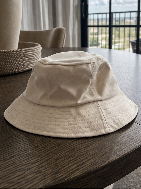 None Accessories - Neutral Beige Bucket Hat
